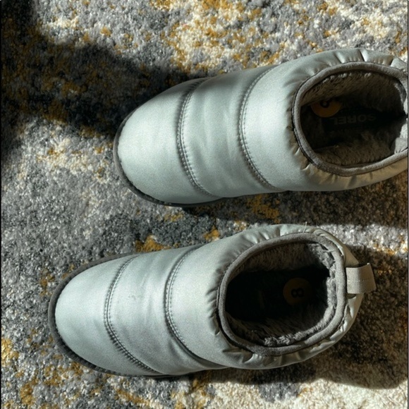 Sorel gray slipper size 8 in great pre-owned condition - Picture 4 of 7